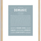 Domanic | Name Art Print