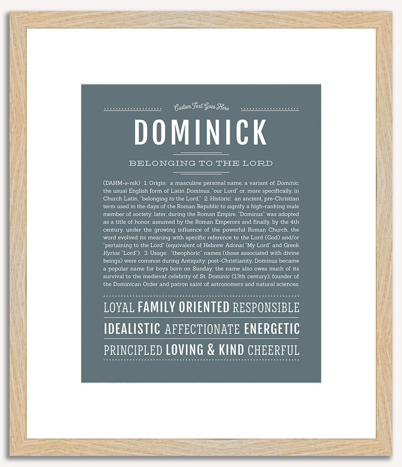 Dominick | Name Art Print