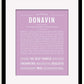 Frame Options | Lilac | Black Frame, Matted