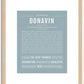 Donavin | Name Art Print