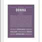 Frame Options | Deep Purple | White Frame, Matted