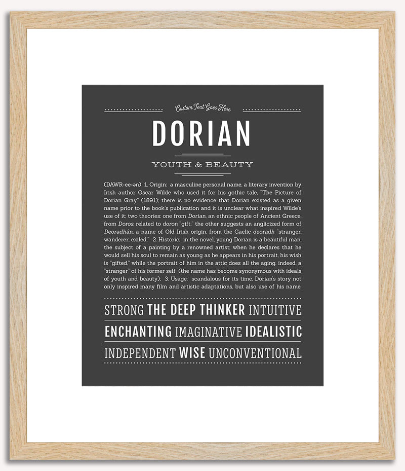 Dorian | Name Art Print