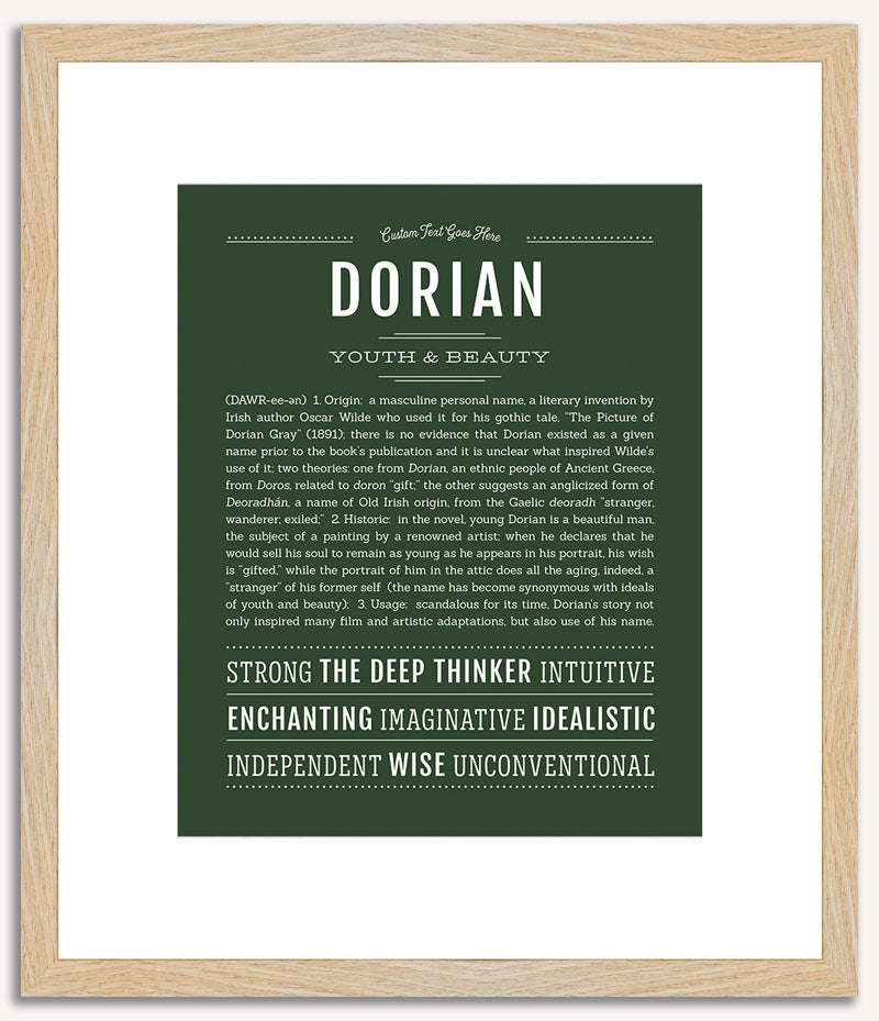 Dorian | Name Art Print