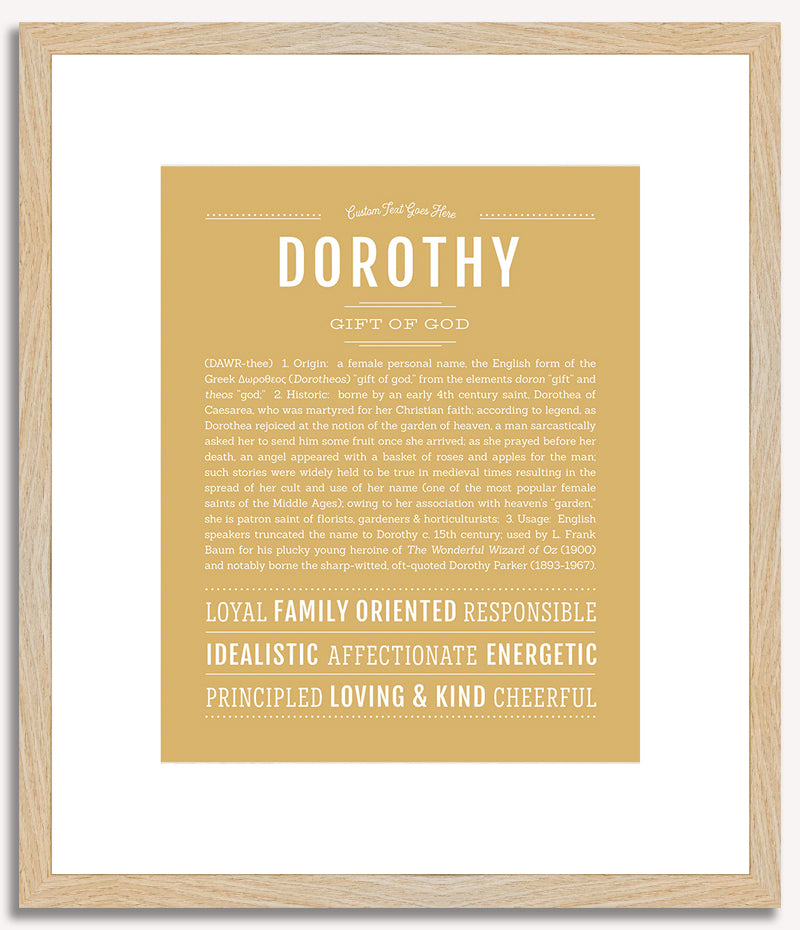 Dorothy | Name Art Print