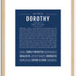 Dorothy | Name Art Print