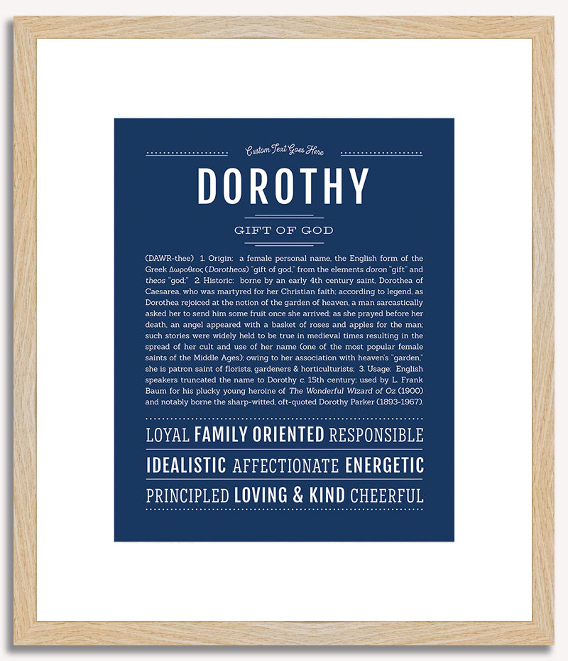 Dorothy | Name Art Print