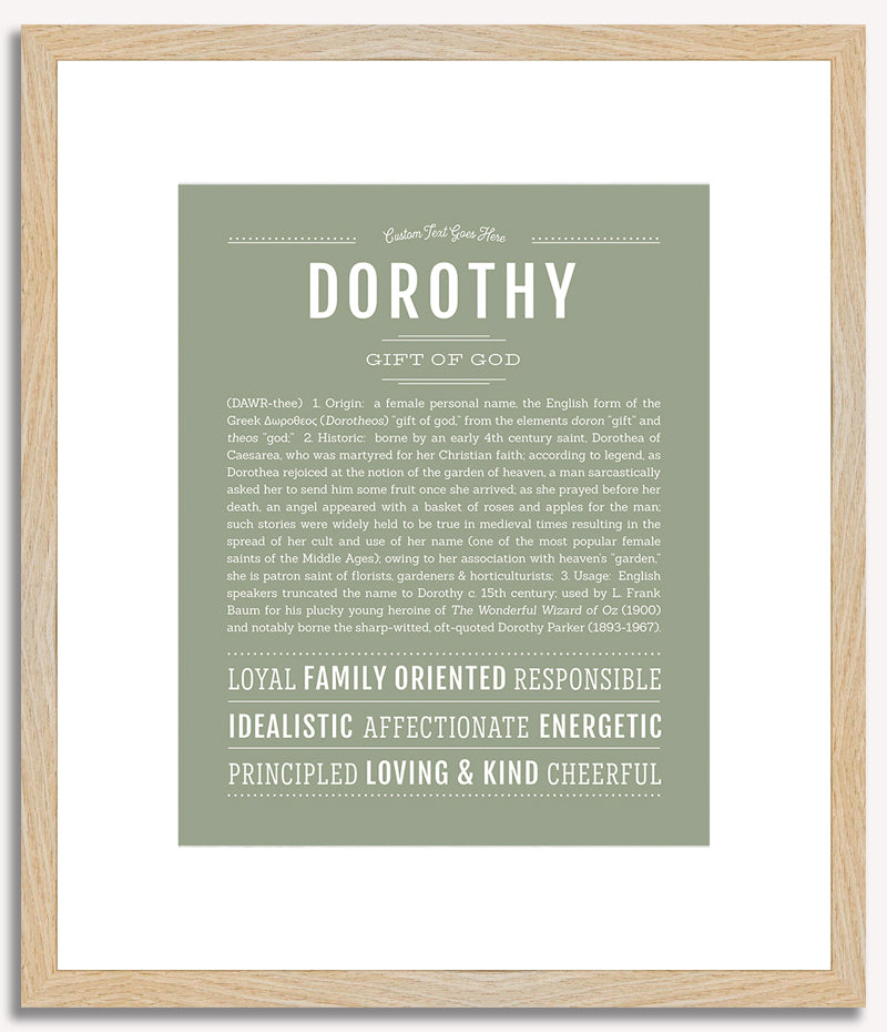 Dorothy | Name Art Print