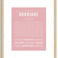 Dorriane | Name Art Print