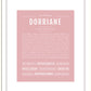 Dorriane | Name Art Print
