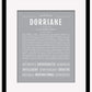 Dorriane | Name Art Print