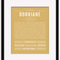 Dorriane | Name Art Print