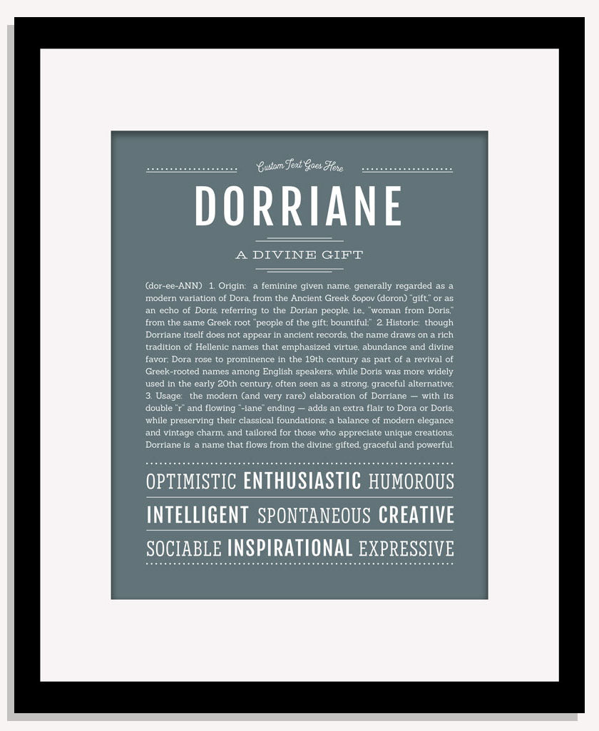Dorriane | Name Art Print