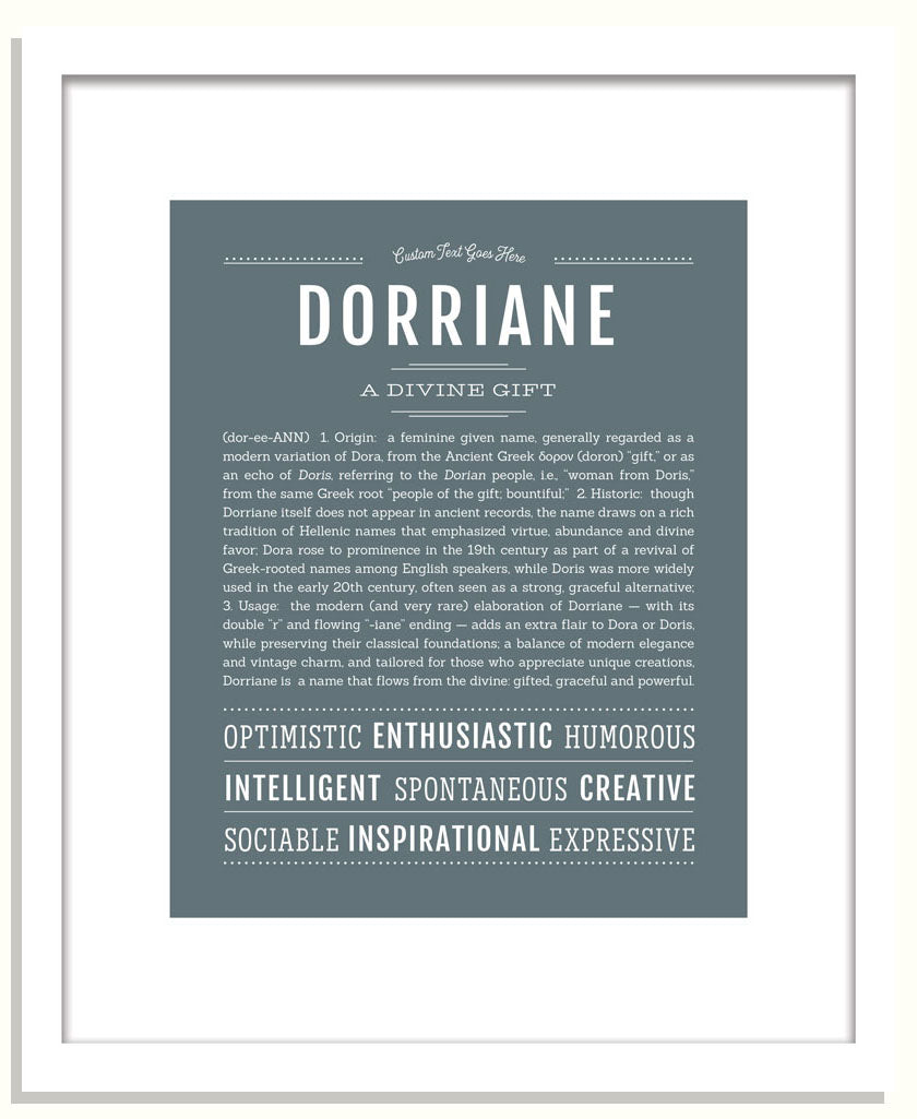 Dorriane | Name Art Print