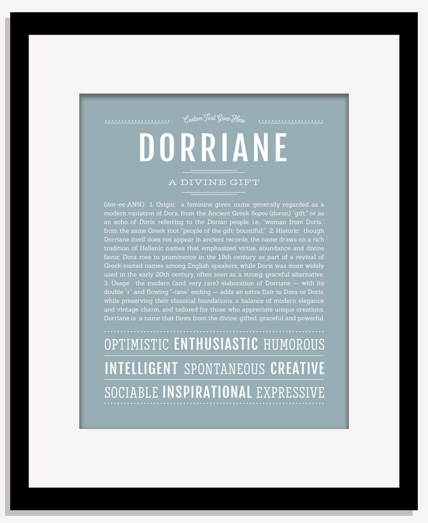 Dorriane | Name Art Print