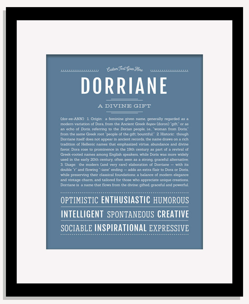 Dorriane | Name Art Print