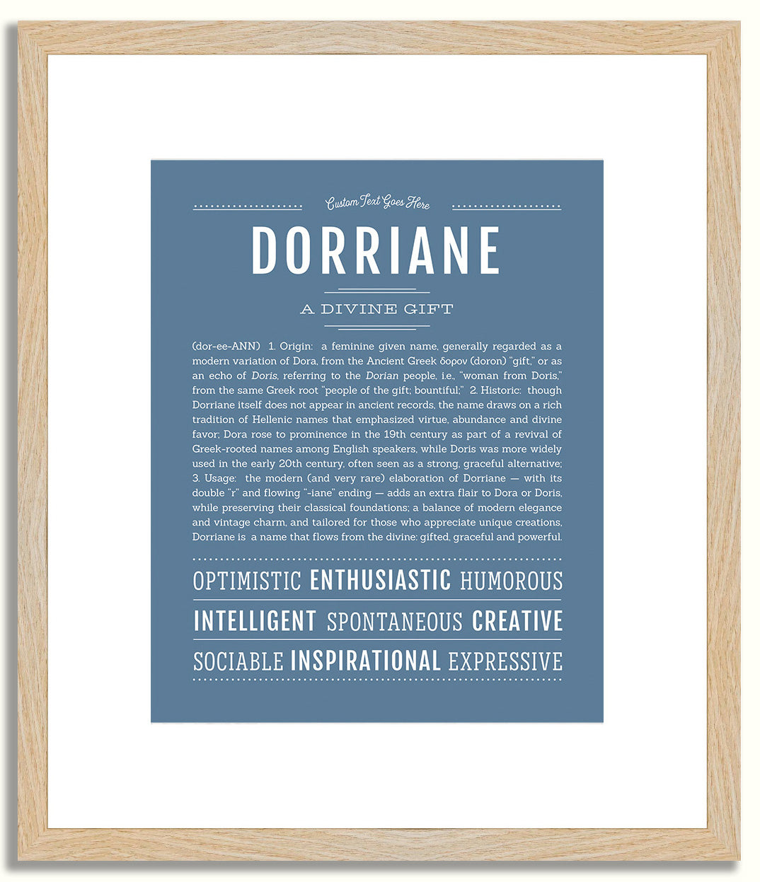 Dorriane | Name Art Print