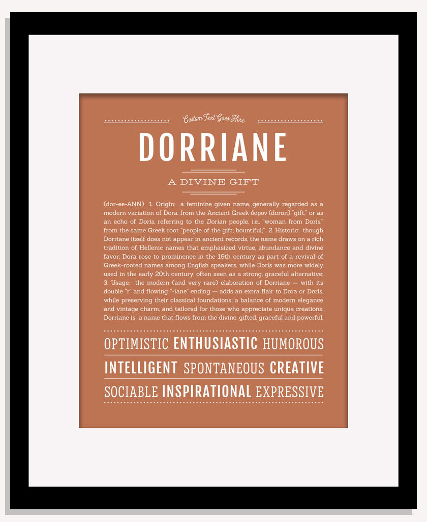 Dorriane | Name Art Print
