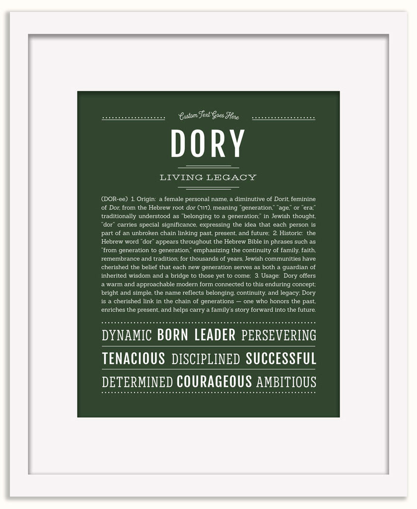 Dory | Name Art Print