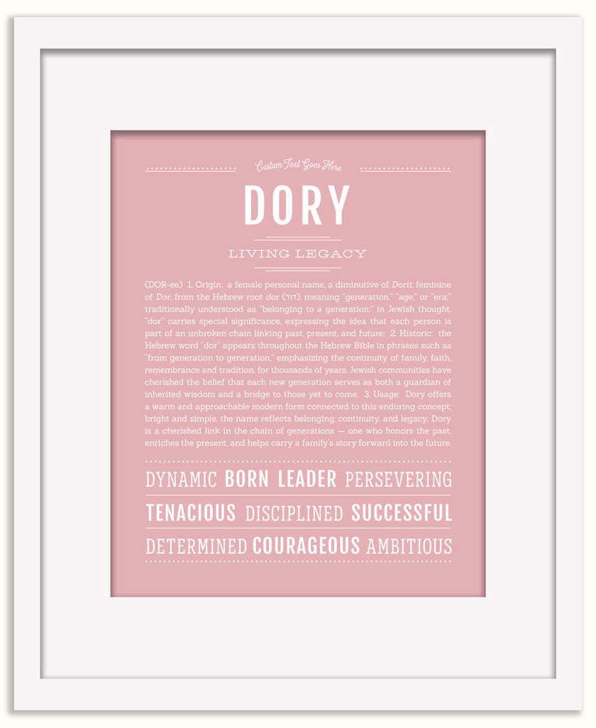 Dory | Name Art Print