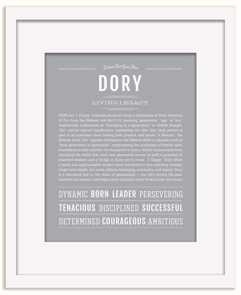 Dory | Name Art Print