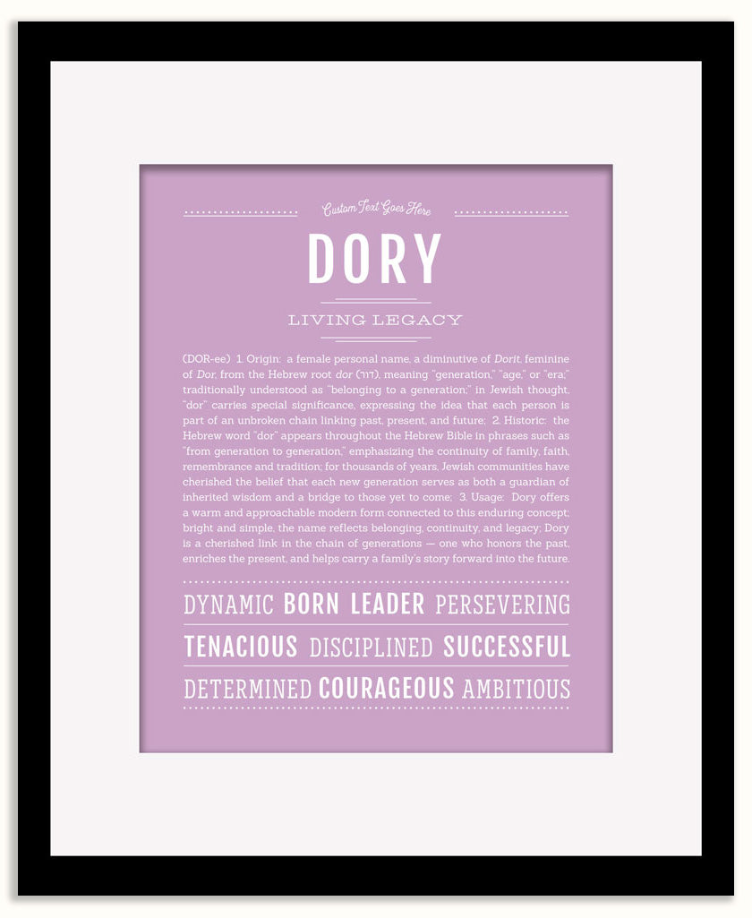 Dory | Name Art Print
