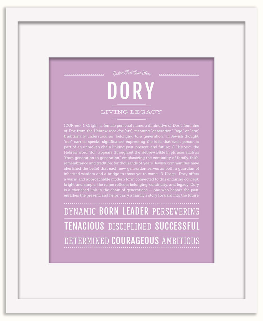 Dory | Name Art Print
