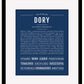 Dory | Name Art Print