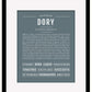 Dory | Name Art Print