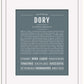 Dory | Name Art Print