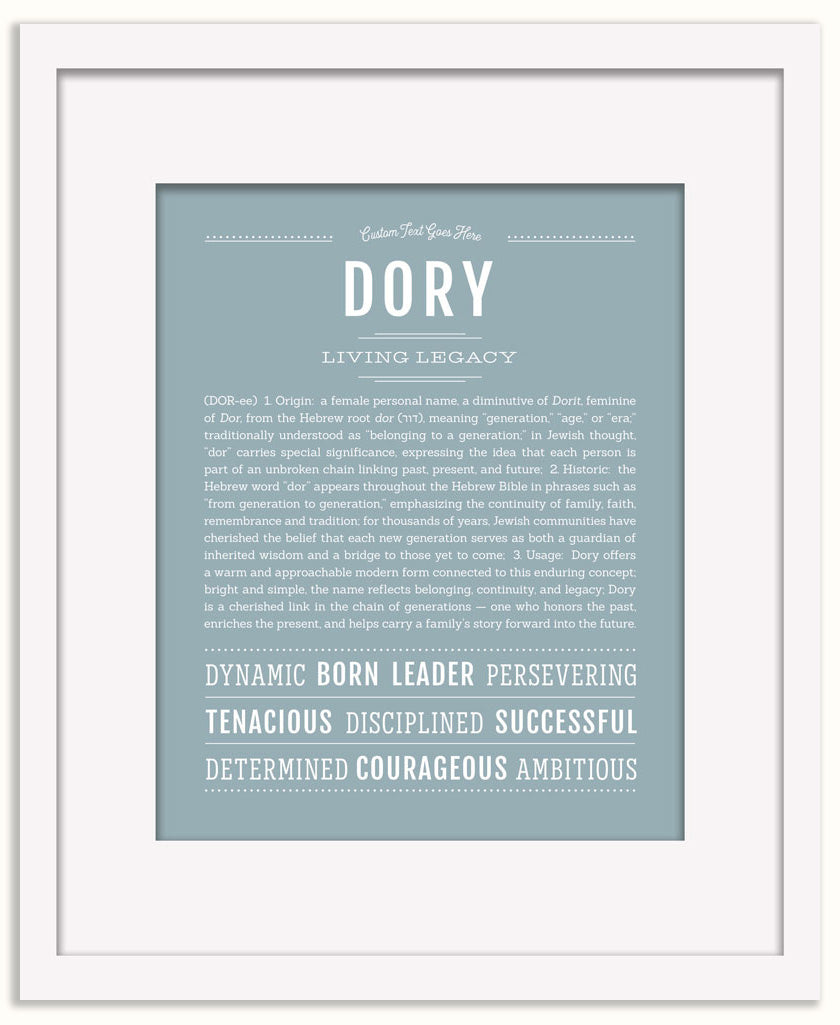 Dory | Name Art Print