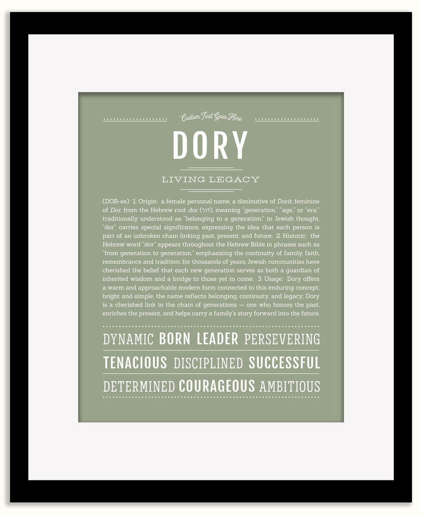 Dory | Name Art Print