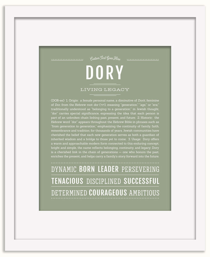 Dory | Name Art Print
