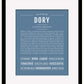Dory | Name Art Print