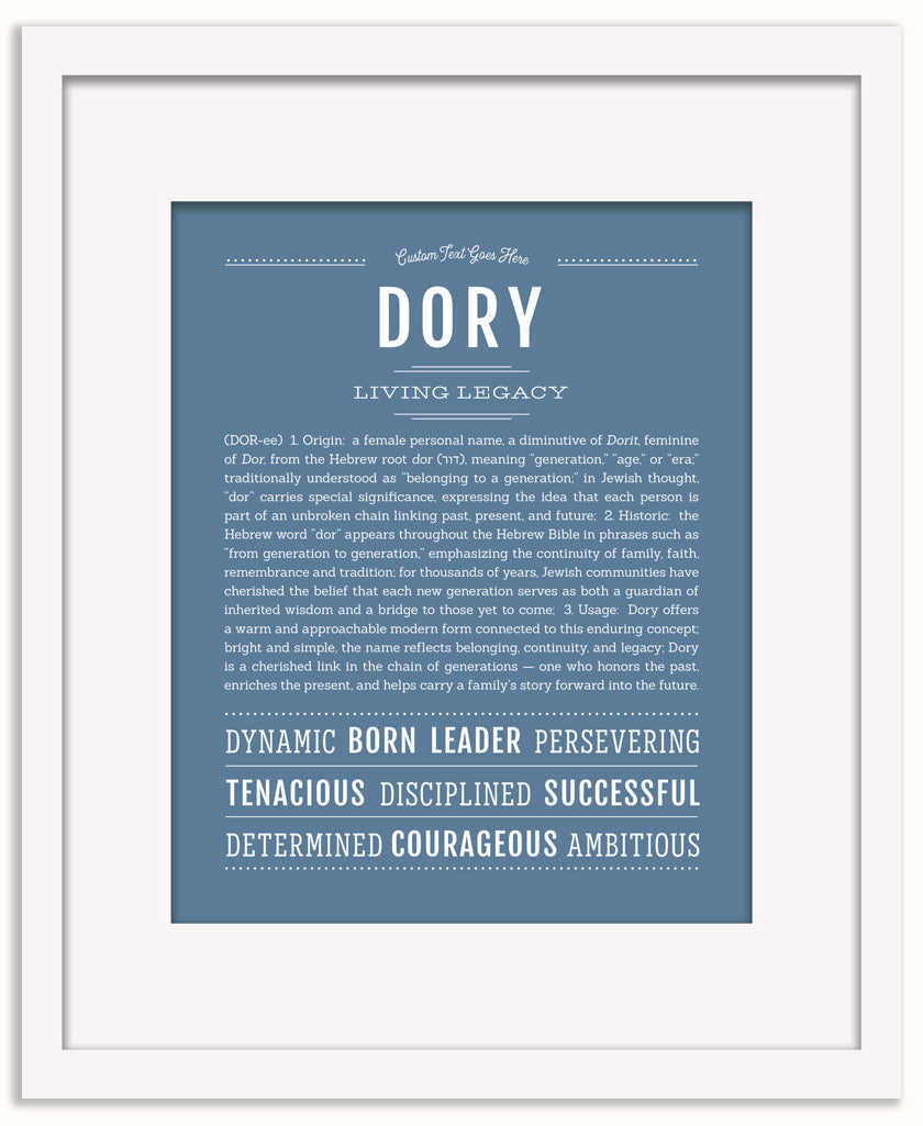 Dory | Name Art Print