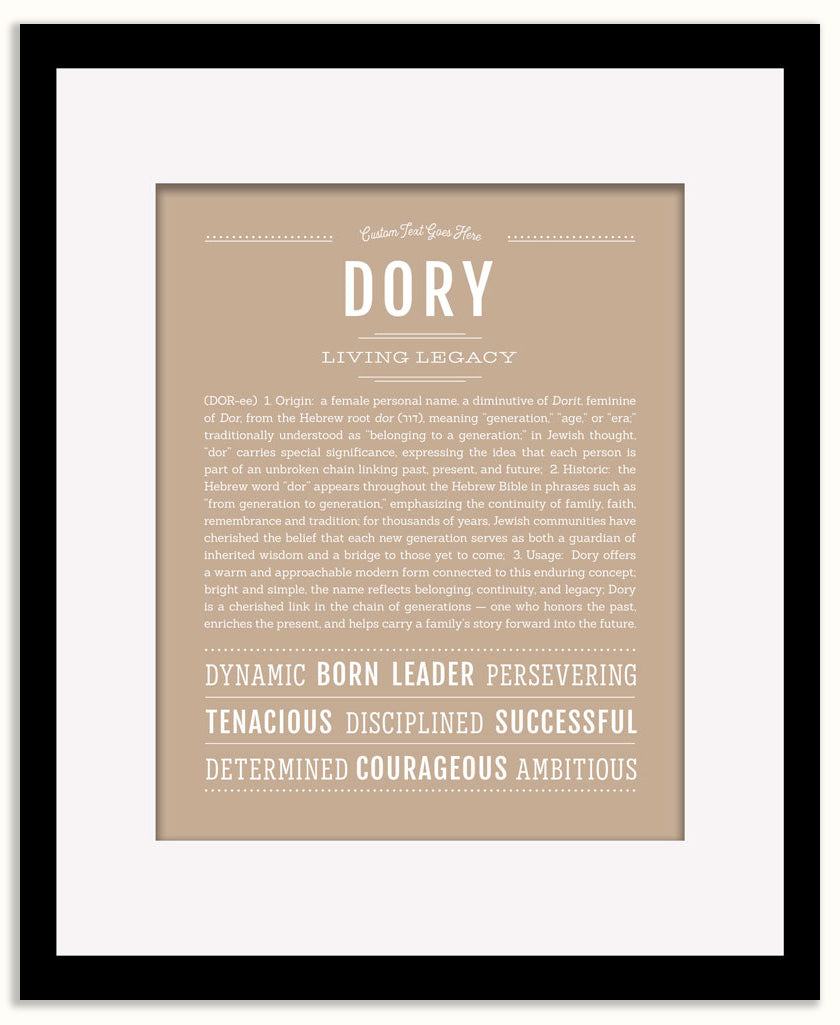 Dory | Name Art Print