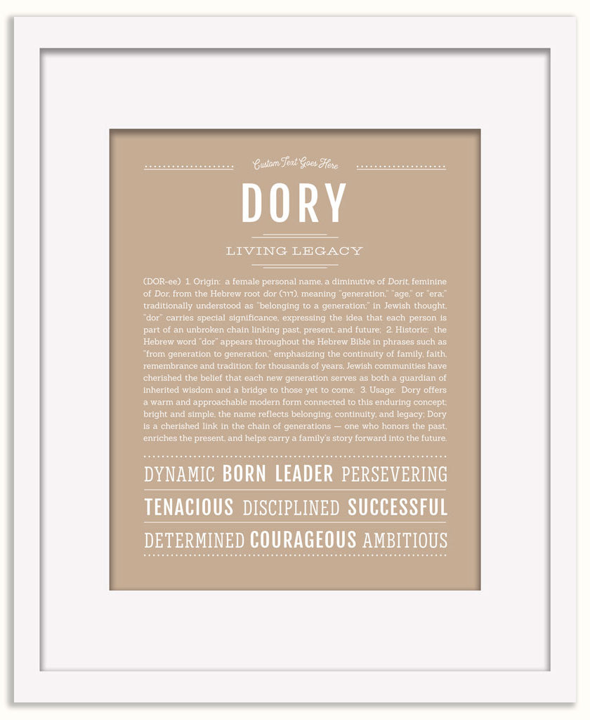 Dory | Name Art Print