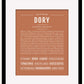 Dory | Name Art Print