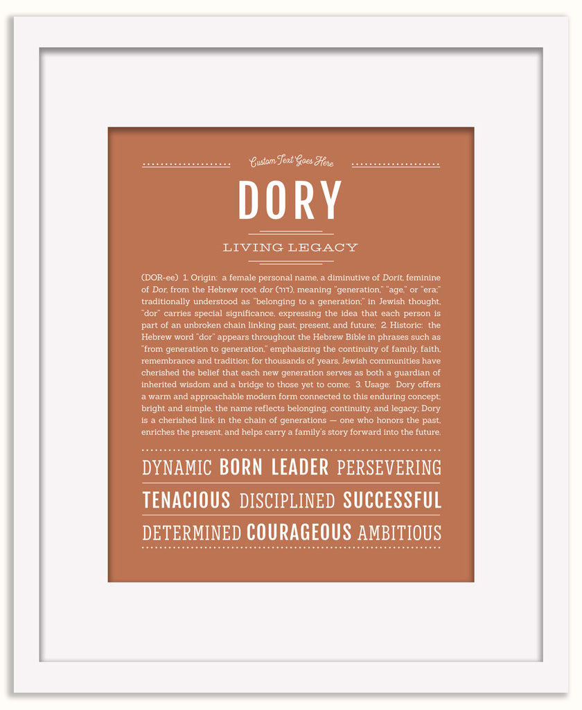 Dory | Name Art Print