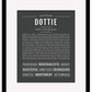 Dottie | Name Art Print