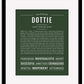 Dottie | Name Art Print