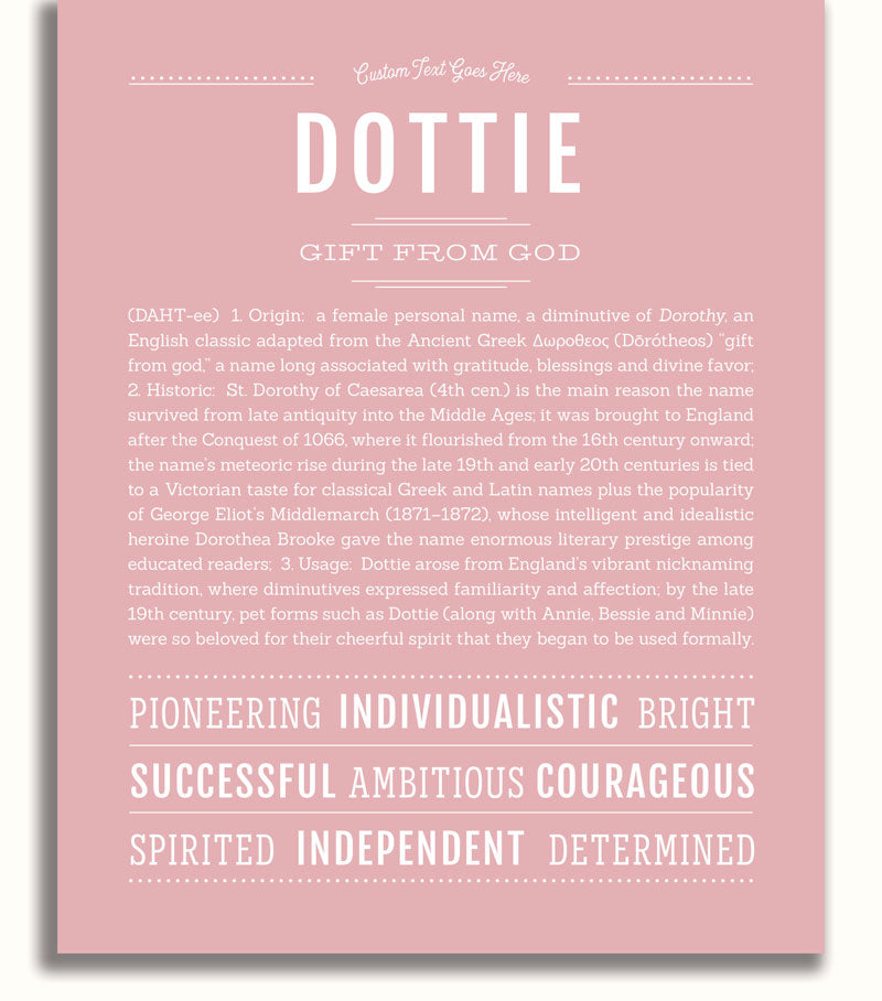 Frame Options | Dusty Rose | White Frame, Matted