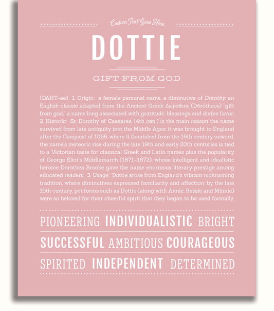 Frame Options | Dusty Rose | White Frame, Matted