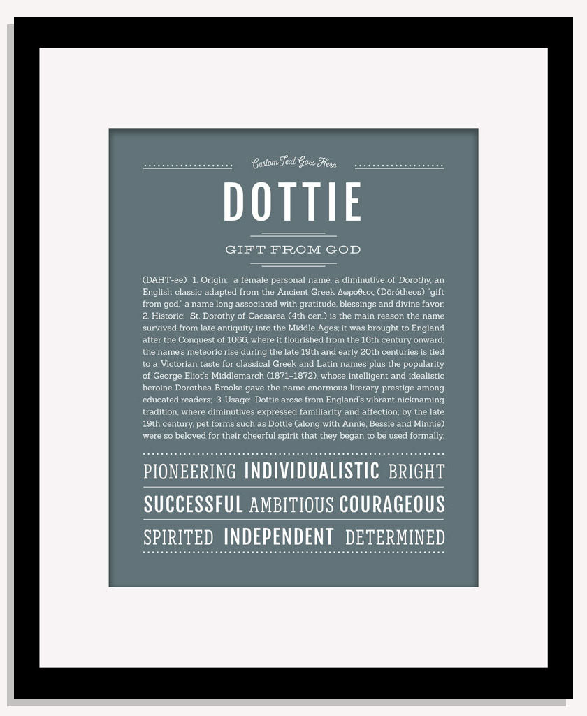 Dottie | Name Art Print