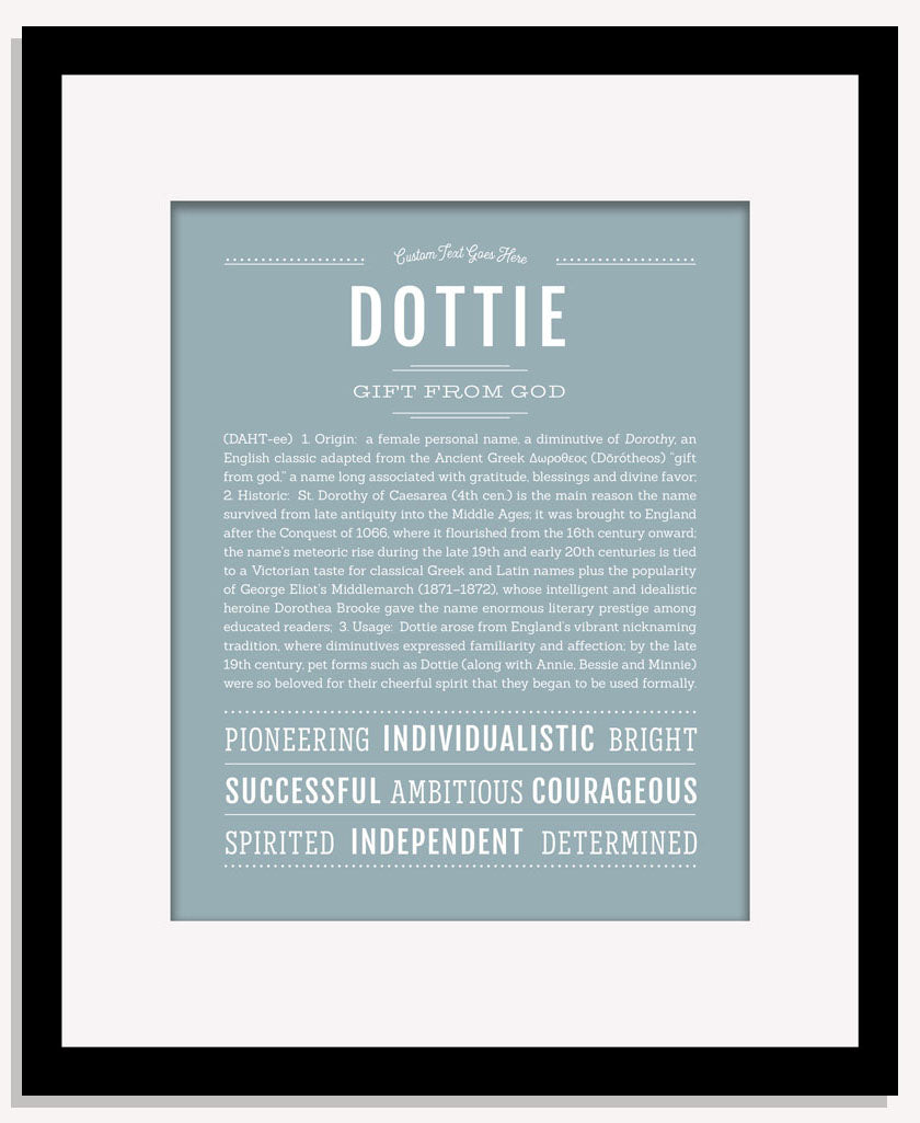 Dottie | Name Art Print