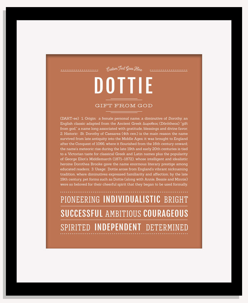 Dottie | Name Art Print