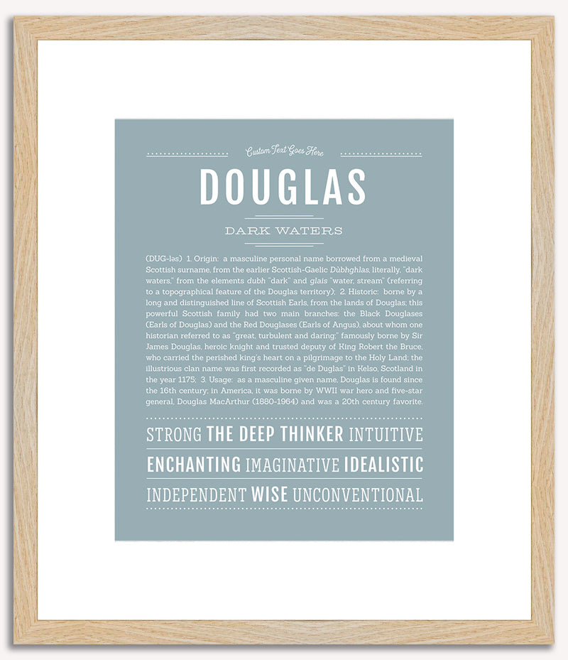 Douglas | Name Art Print