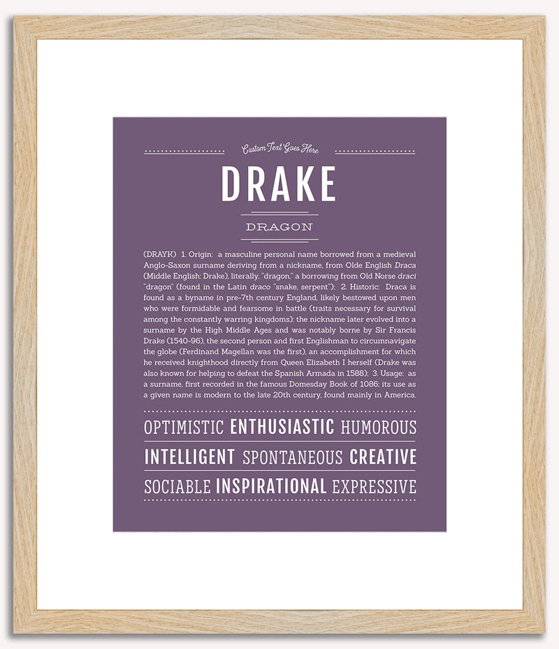 Drake | Name Art Print