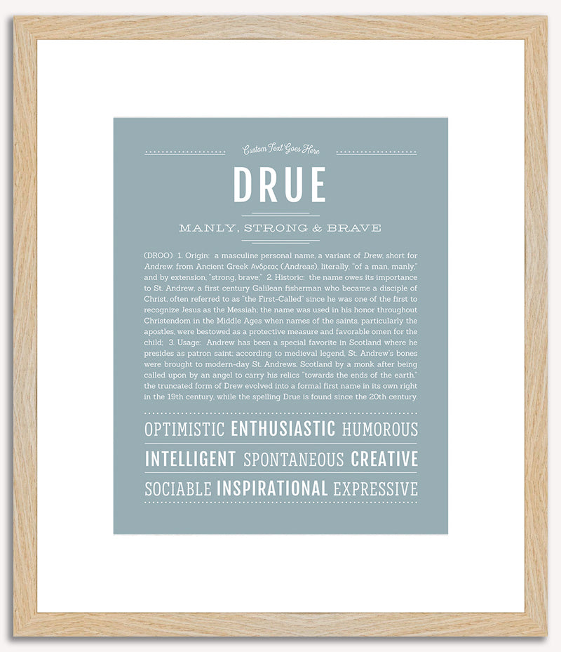 Drue | Name Art Print