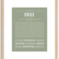 Drue | Name Art Print