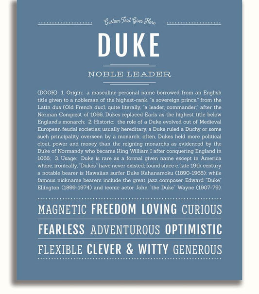 Frame Options | Steele Blue | No Frame